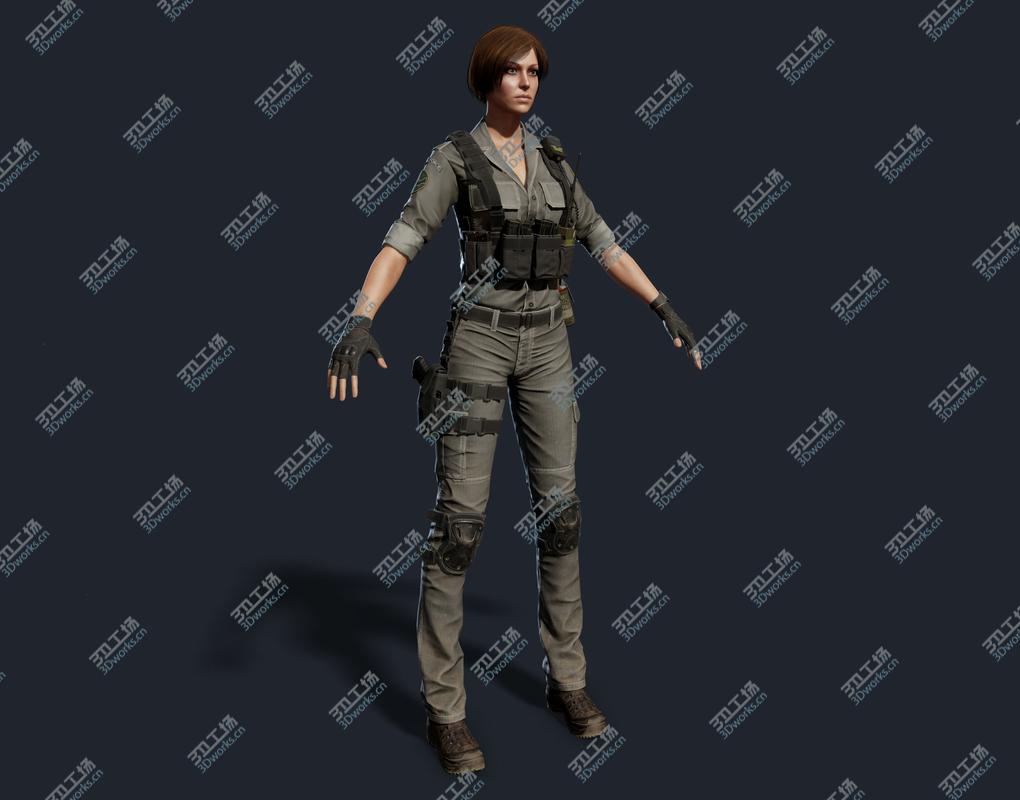 images/goods_img/202105073/Army Girl 3D model/3.jpg